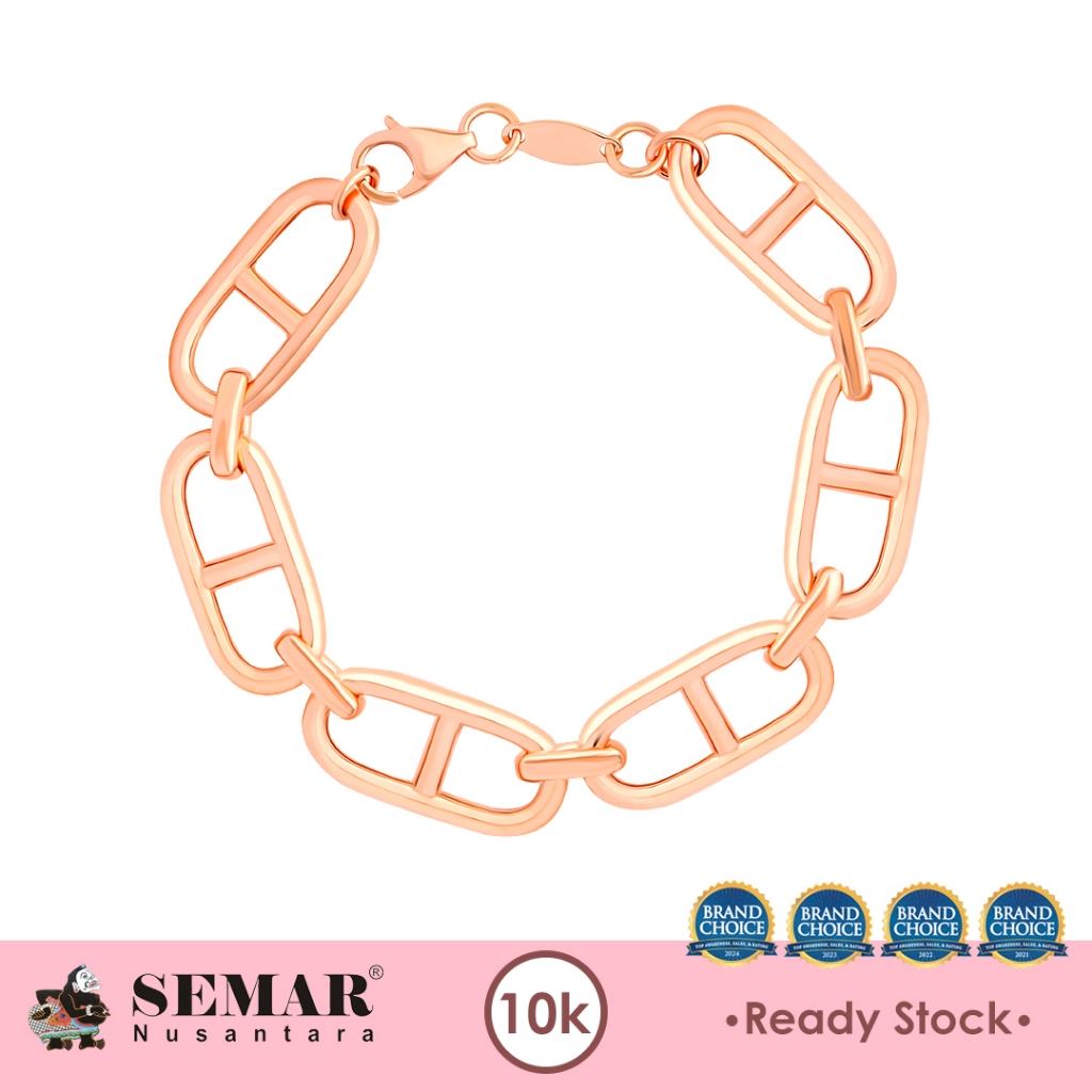 Gelang Emas Fredella Chain Gold 10K Semar Nusantara