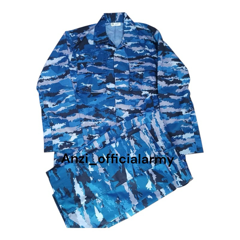 BAJU PDL LORENG SBP TNI AU PRODUKSI