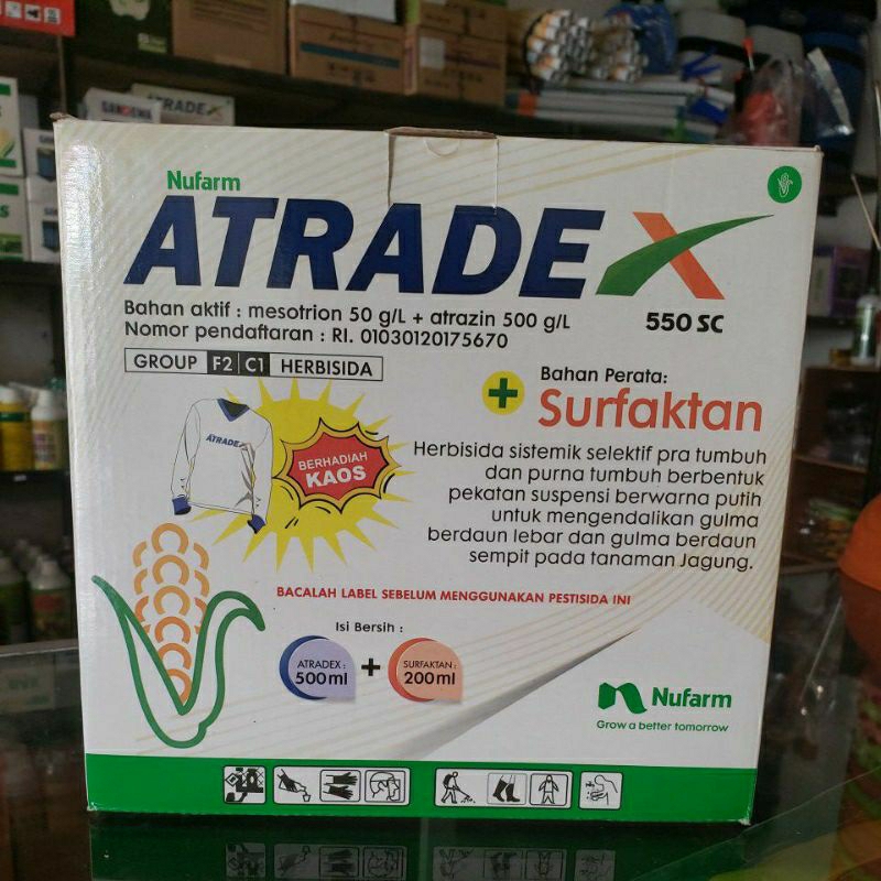 Atradex herbisida surfaktan untuk tanaman jagung