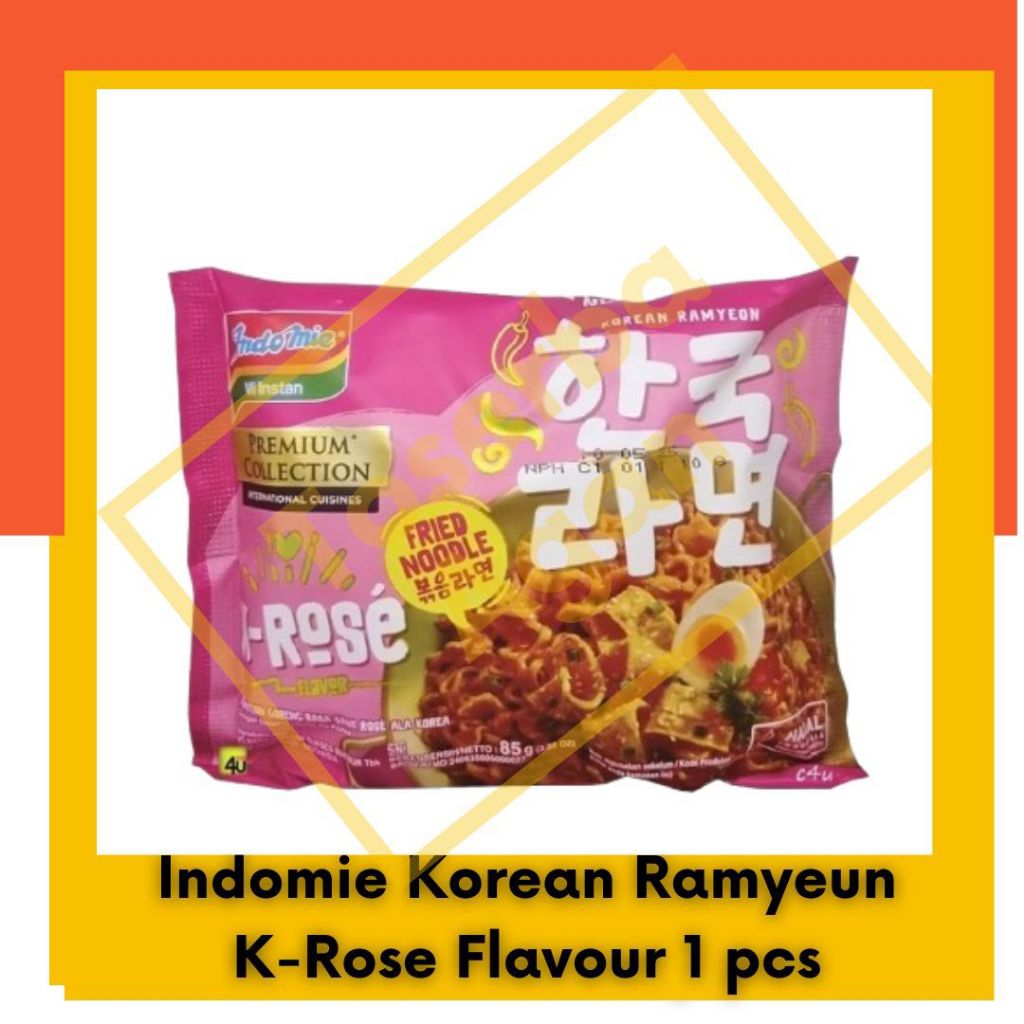 

Indomie Premium Collection Korean Ramyeun Varian Rose per Pcs