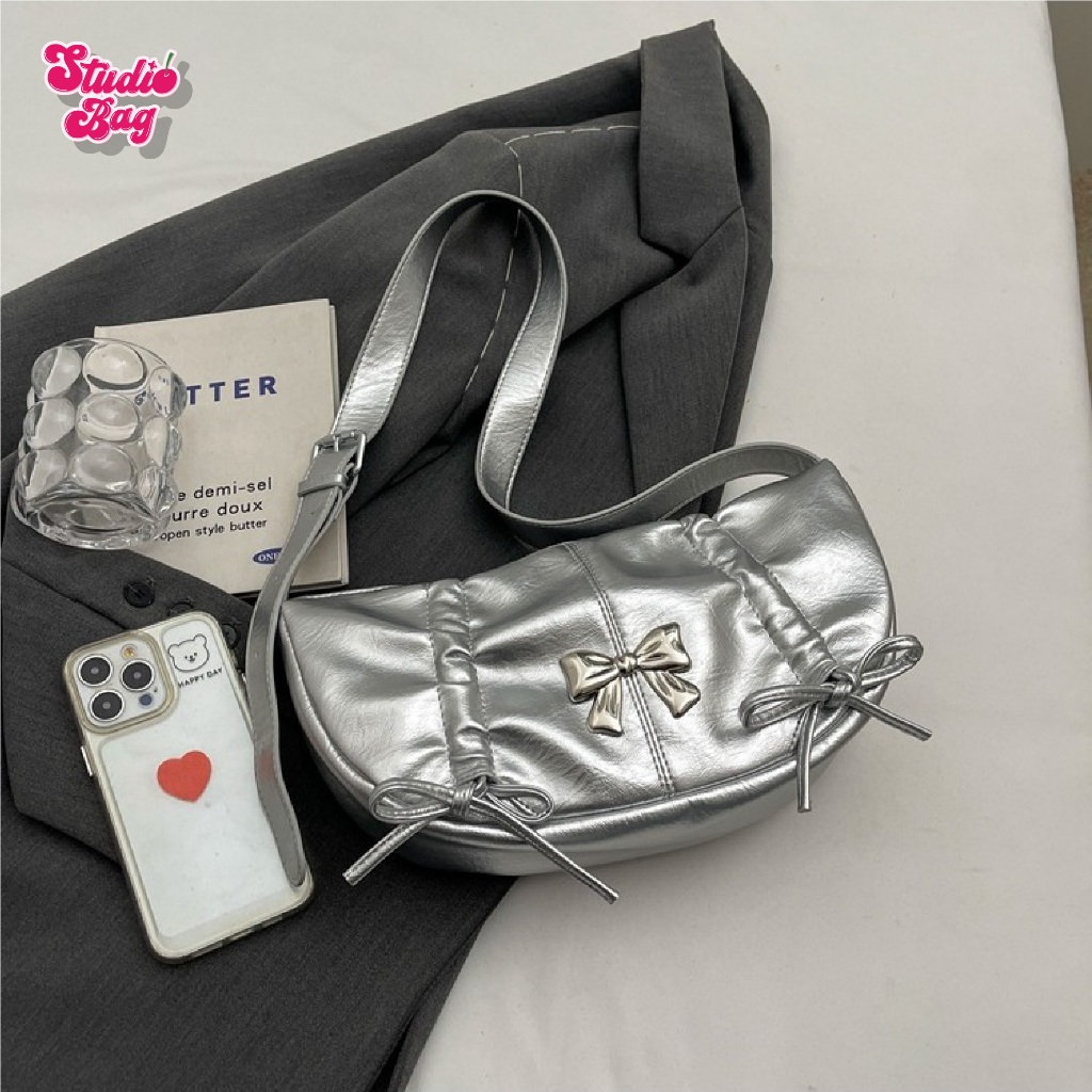 STUDIOBAG - TINKER Sling Bag Tas Selempang Bahu Simple Wanita Shoulder Bag Lucu Remaja Korean Style