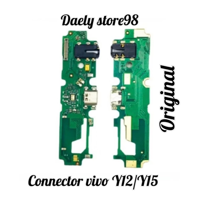 papan cas/connector charger vivo y12 2019 / y12i y15 original