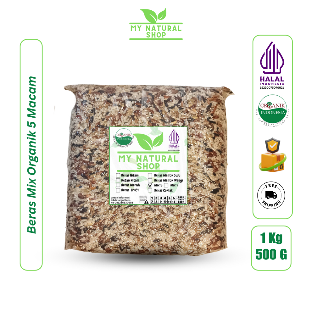 

Beras Organik Mix 5 Macam