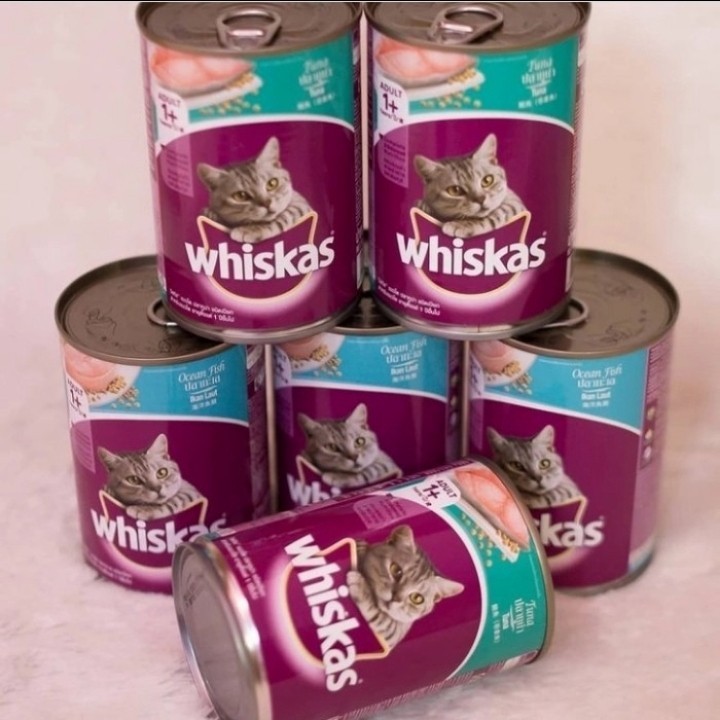 WHISKAS KALENG 400GR MAKANAN BASAH KUCING WHISKAS kaleng