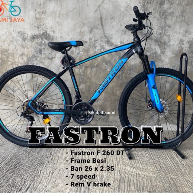 Sepeda Anak Cowok Gunung MTB ring 26 Fastron F 260 DT | Sepeda Mtb fastron ukuran 26 inch | Sepeda G