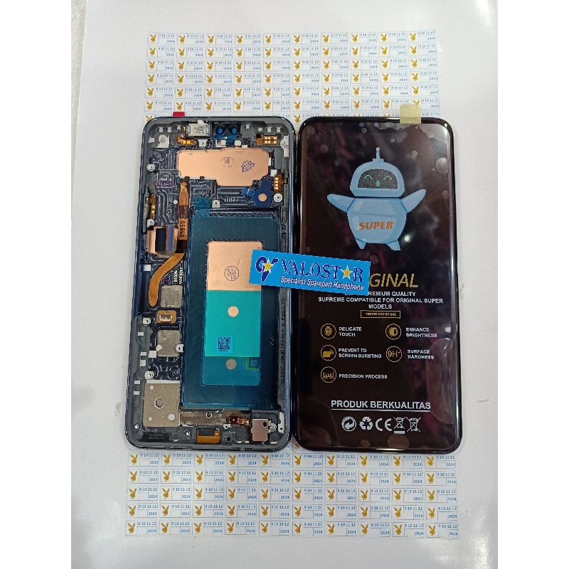 READY STOK LCD TOUCHSCREEN LG V40 THINQ ORINEW SET FREM