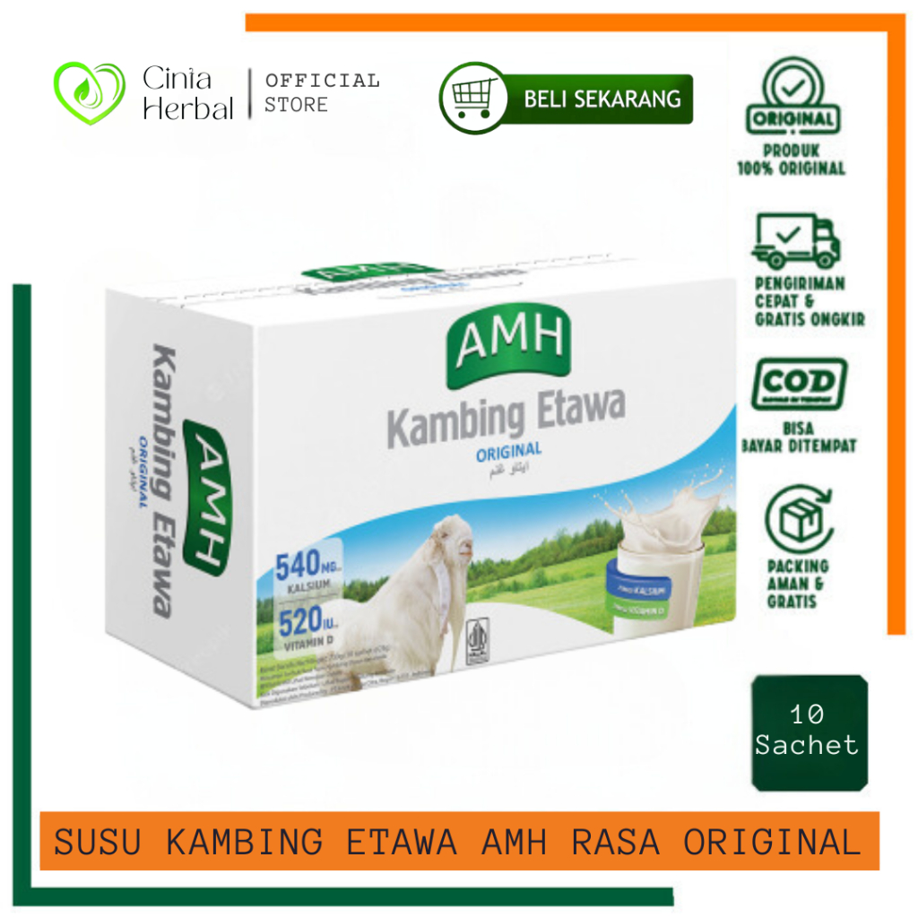 

Susu Kambing Etawa AMH Full Cream| 250 gr