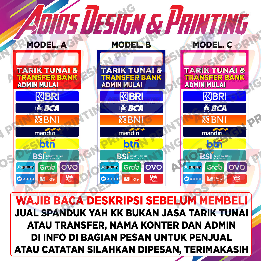 SPANDUK AGEN BRILINK TRANSFER TARIK TUNAI DAN TOP UP