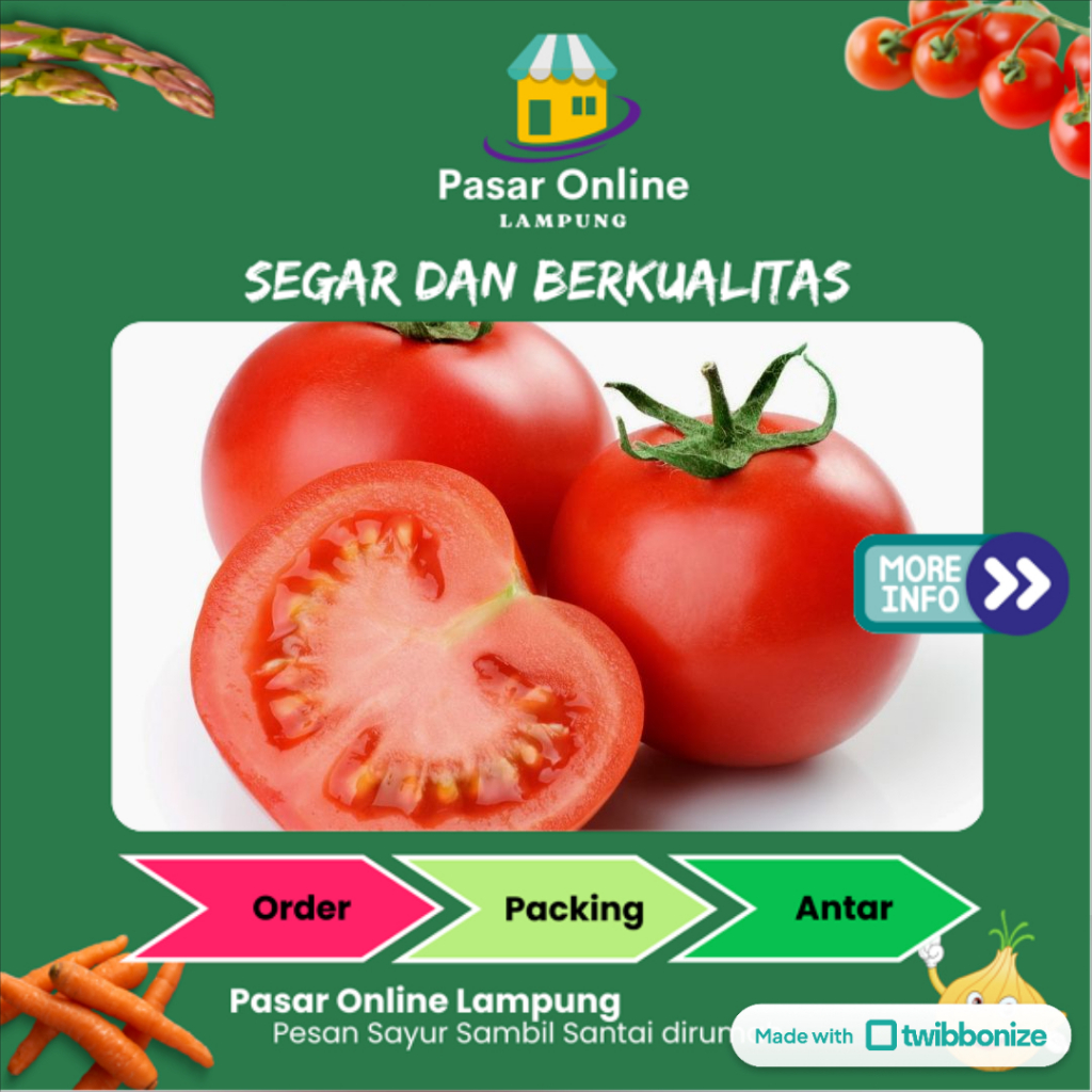 

Tomat Segar - Pasar Online Lampung