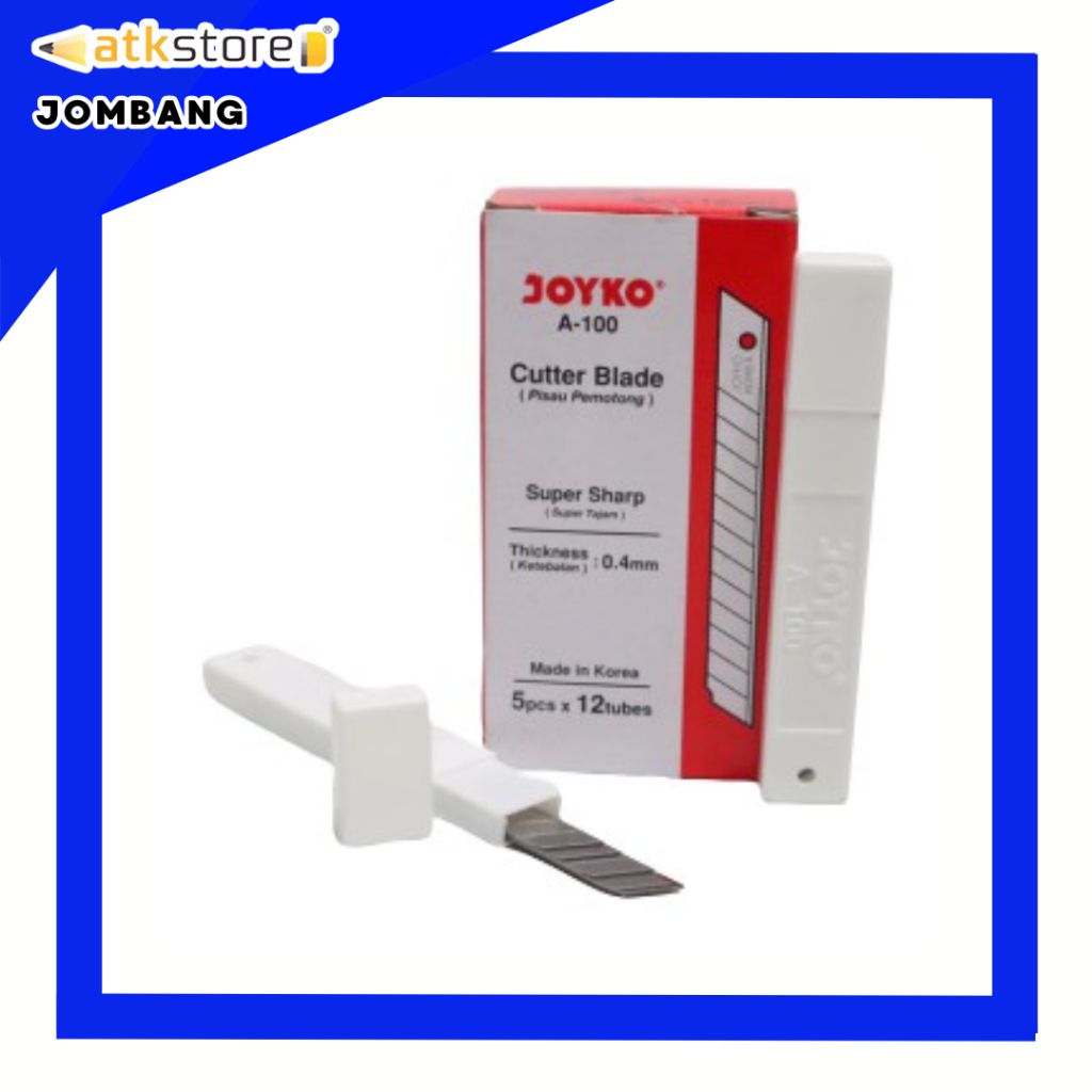

JOYKO Refill Cutter A100/ L150 - Isi Cutter Joyko Besar dan Kecil Cutter Blade Joyko - ATJ