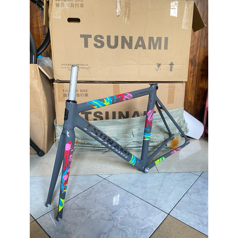 Frameset Tsunami Snm300 Grey