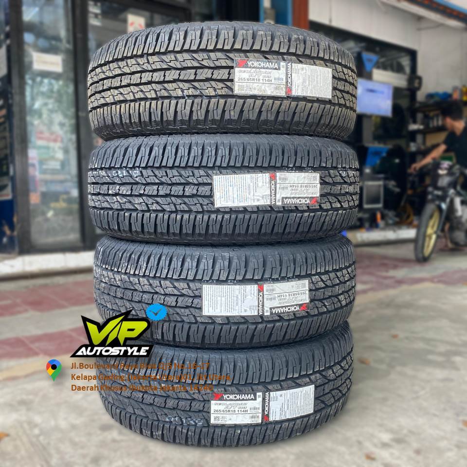 Ban Mobil Import Ring 18 Ukuran  265/65 YOKOHAMA GEOLANDAR A/T -G015 265 65 R18 Ban Import SemiKasar