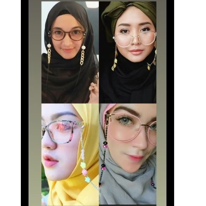 TALI KACAMATA UNIK/RANTAI KACAMATA FASHION/RANTAI KACAMATA MURAH