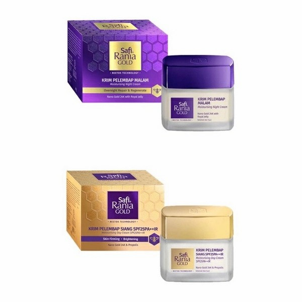SAFI RANIA GOLD KRIM PELEMBAB MALAM - SIANG