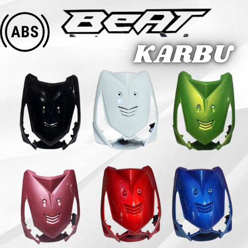 Cover Front Panel Tameng Tebeng Lampu Depan Beat Karbu 2008 - 2012 NON ORIGINAL