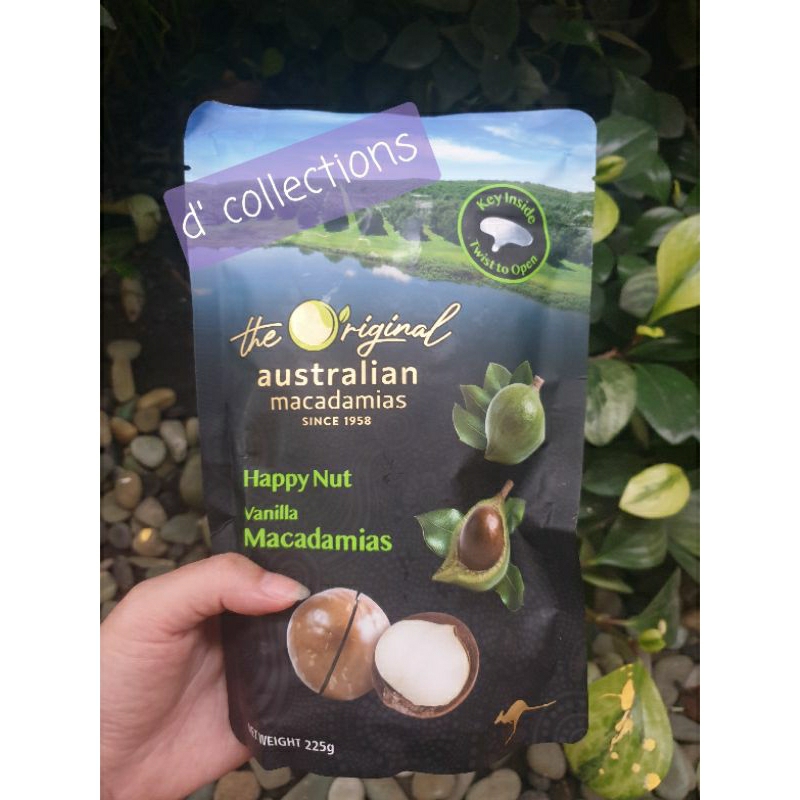

The Original Australian Macadamias Happy Nut Vanilla Roasted Macadamia