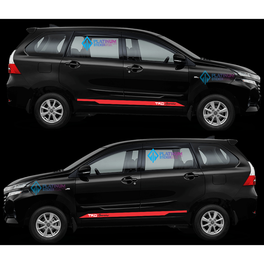 Stiker sticker Mobil Avanza Cutting stiker mobil avanza veloz Old terbaru
