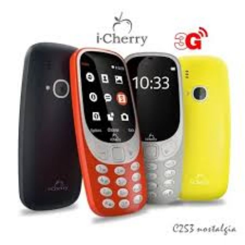 HP-ICHERRY-C253-NOSTALGIA-3G-MODEL-NOKIA HP I-CHERY DUAL SIM HP I-CHERY JADUL KAMERA HP I-CHERY NEW 
