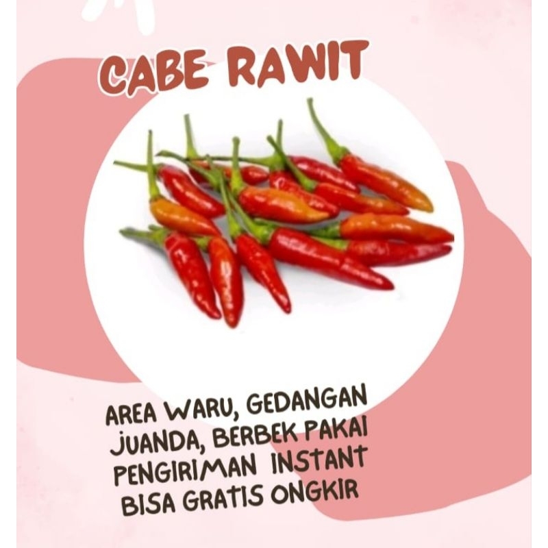 

Kirim besok cabe rawit 100gr/250gr/500gr