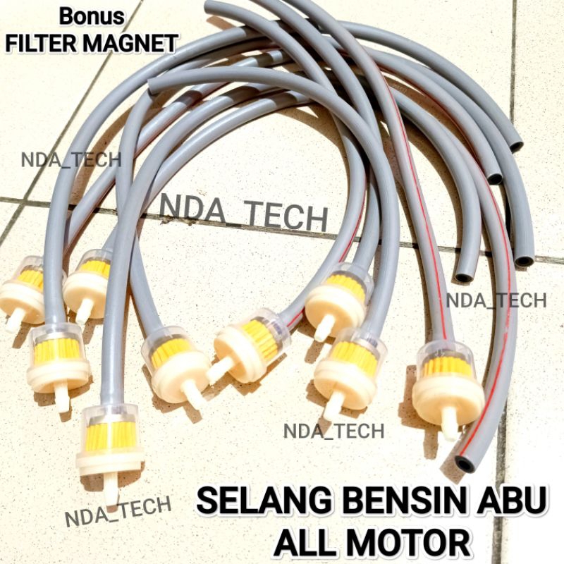 SELANG BENSIN ABU SELANG BENSIN UNIVERSAL SELANG TANGKI BENSIN SELANG KRAN BENSIN SARINGAN BENSIN MA