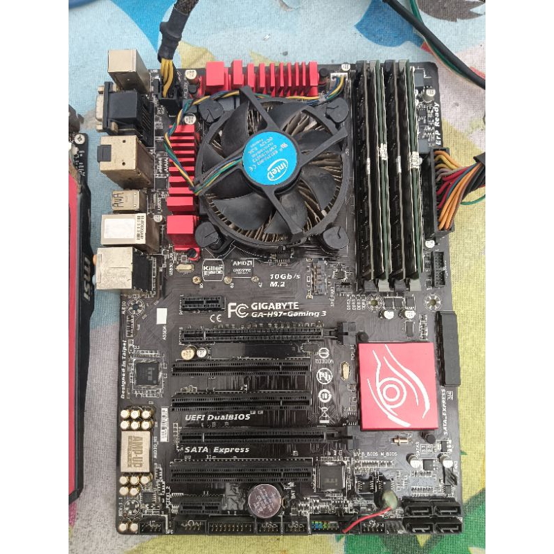 Motherboard gigabyte h97 gaming 3 ddr 3