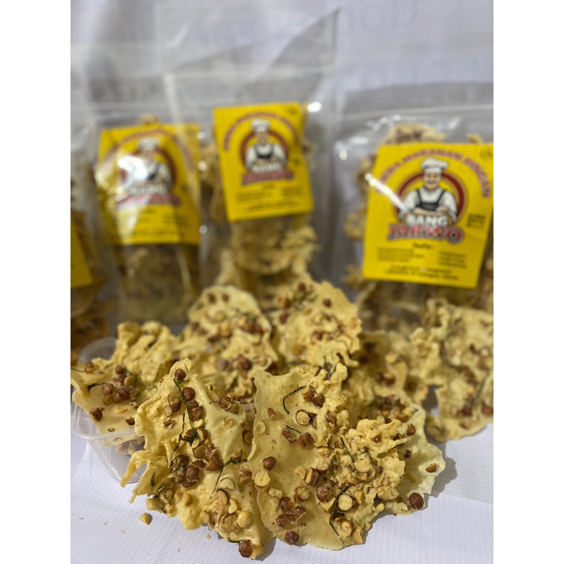 

Rempeyek kacang Bang Jarwo