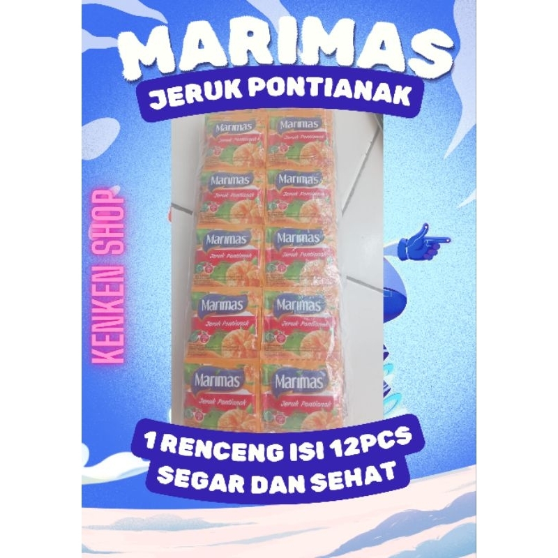 

marimas sachet rasa jeruk pontianak 1 pack