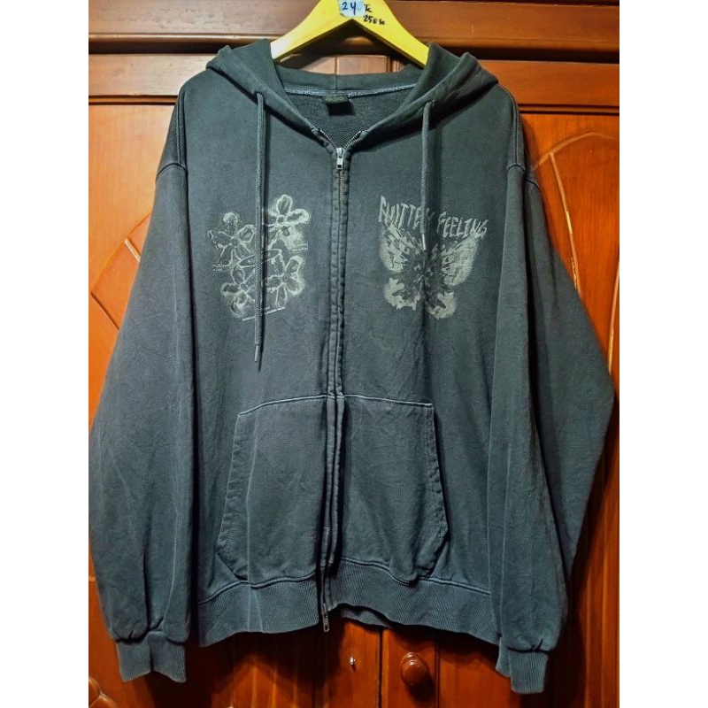 Hoodie Zipper Compagno Second Brand Original