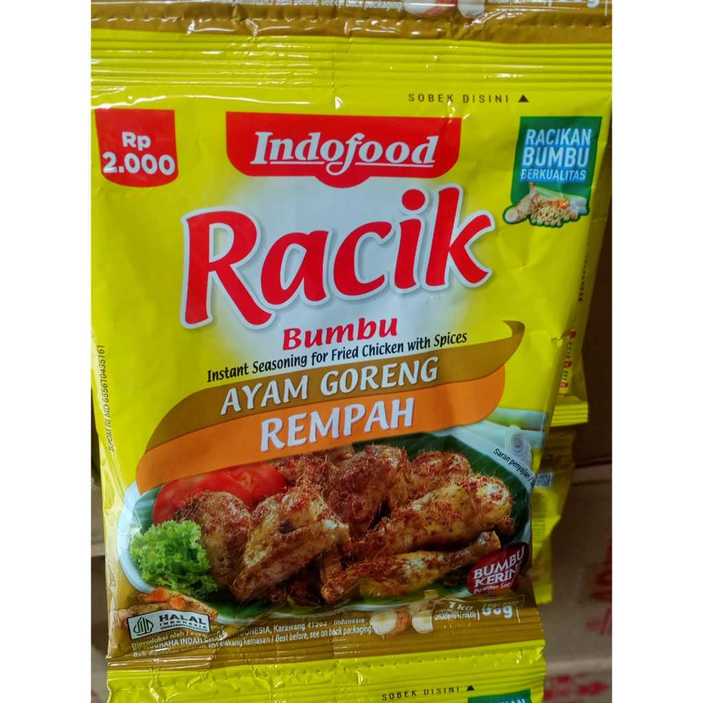 

Bumbu Racik Ayam Goreng Rempah