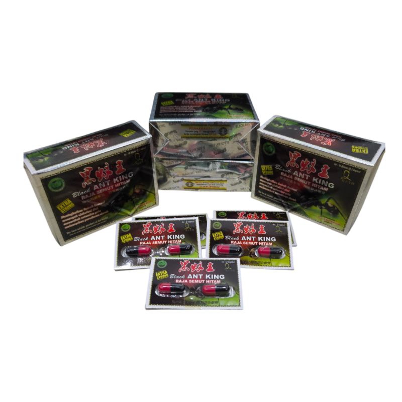 semut hitam blister/black ant/king