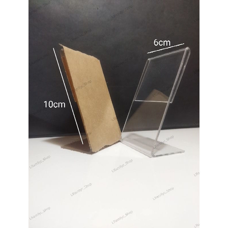 

AKRILIK DISPLAY NOMOR MEJA 6X10cm MODEL POTRAIT L