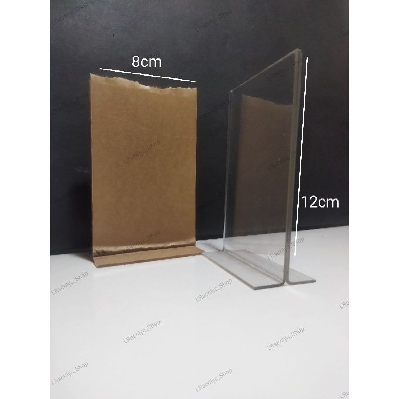 

AKRILIK DISPLAY NOMOR MEJA 8X12CM MODEL POTRAIT T