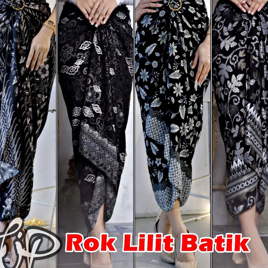 Hematku CIP  Rok lilit batik  rok lilit instan  rok lilit tali panjang  rok bawahan kebaya modern