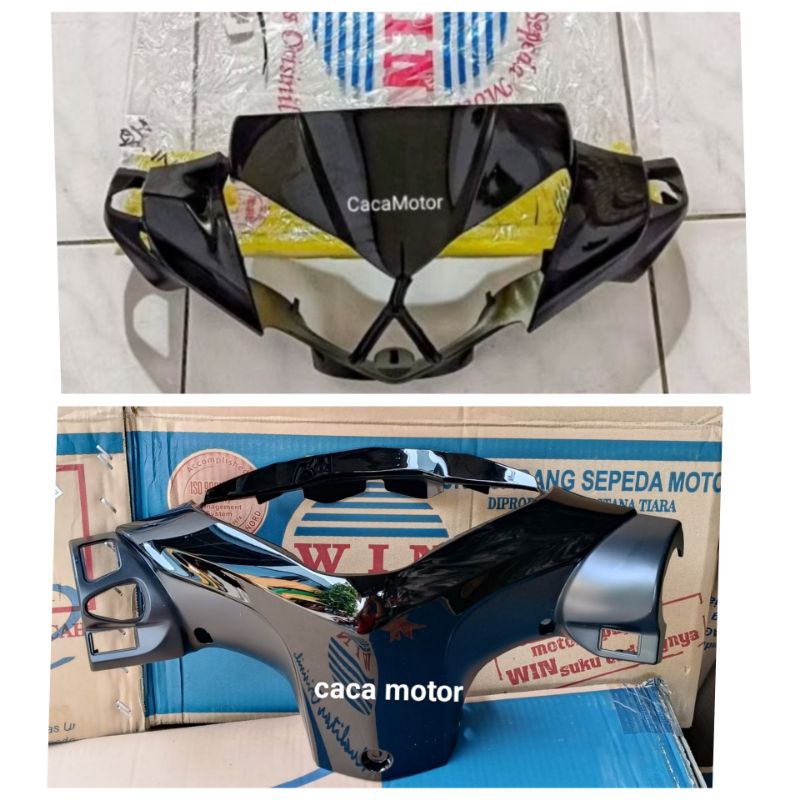 BATOK DEPAN + BELAKANG  SUPRA X 125 HELM IN ( 1 SET ) WIN