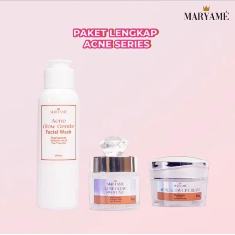 ACNE MARYAME SKINCARE I GLOW GENTLE FACIAL WASH ACNE I ACNE NIGHT I ACNE GLOW UP MARYAME SKINCARE