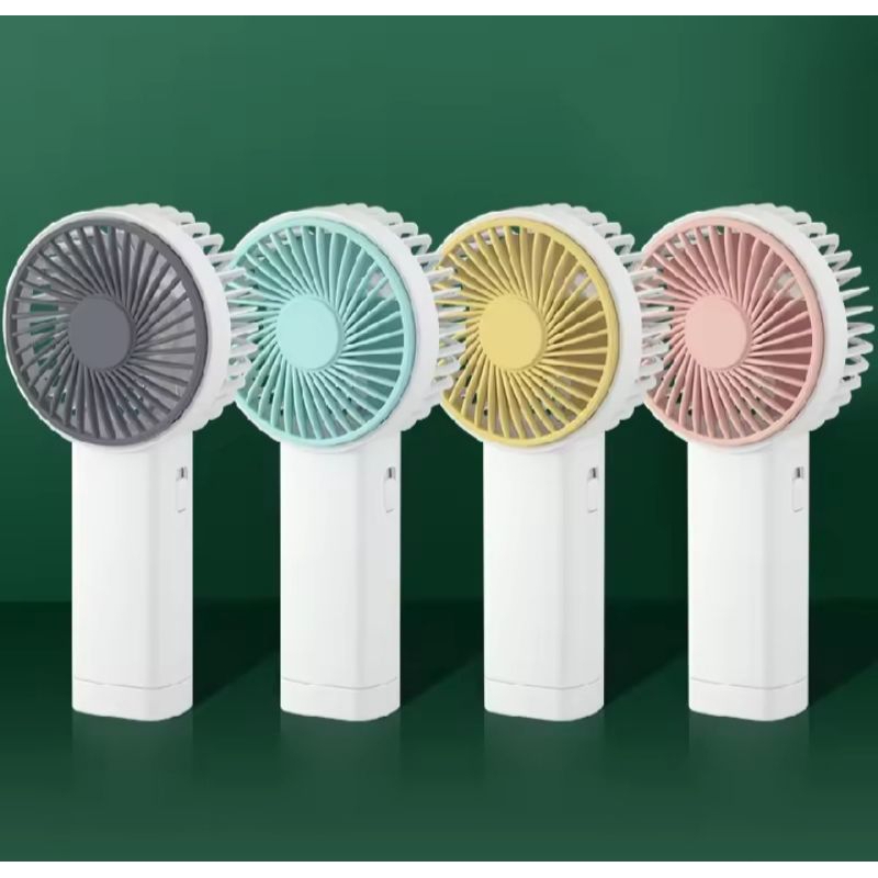 Kipas Angin Mini Portable With Lampu / Kipas Angin dengan Lampu / Kipas Angin Genggam { RANDOM }