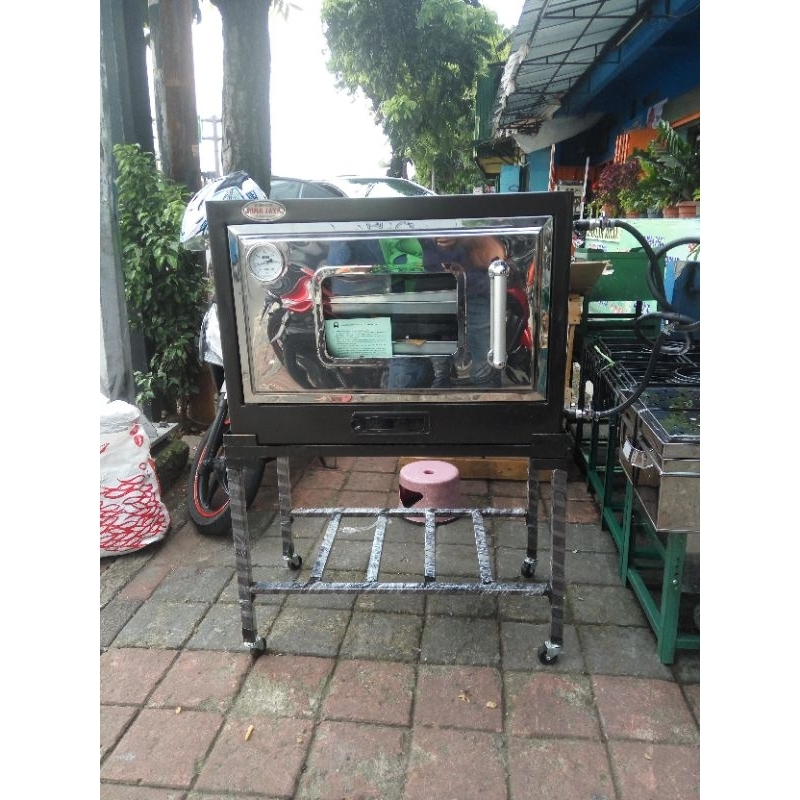 OVEN GAS BIMA JAYA TIPE 8044 PINTU STAINLESS