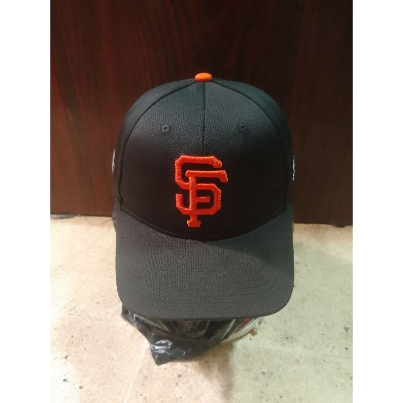 Topi New era x mlb sf orange original second bekas