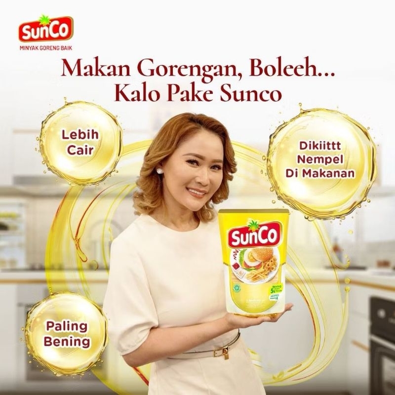 

pilih lokal SunCo Minyak Goreng Refill 2L x 6pcs fre hadiah menarik