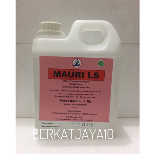 

Terbatas Mauri LS Pelembut Cake Bolu Softener 1 kg