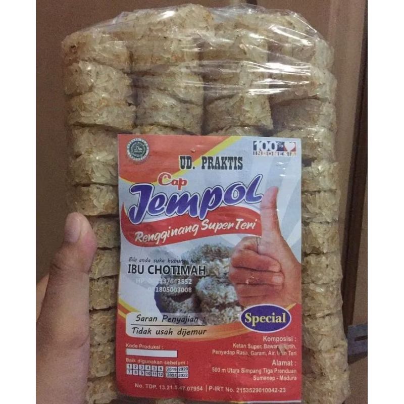 

Rengginang Super (Jumbo Spesial) Mentah Cap Jempol Tanpa Jemur Khas Prenduan Madura