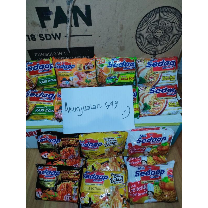 

Mie Sedaap Series Paket (isi 3pc) All variant