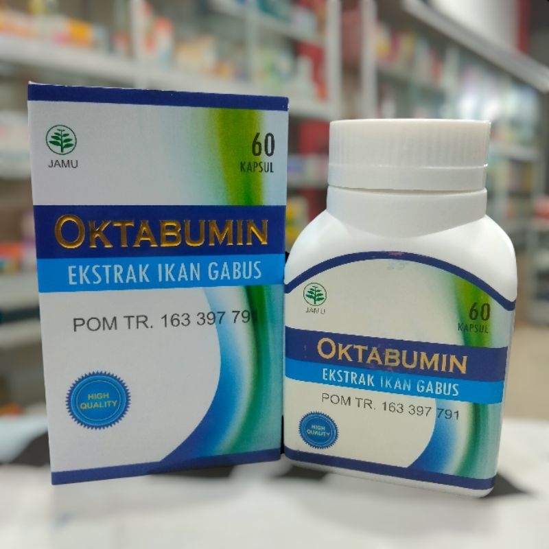 OKTABUMIN Ekstrak Kapsul Ikan Gabus