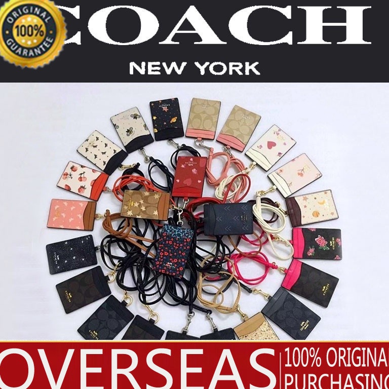 

Hadir Pilihan Coach Card Holder ID Lanyard Name Tag 54 Styles lanyard Kartu kerjapemegang kartu id originalname tag holder
