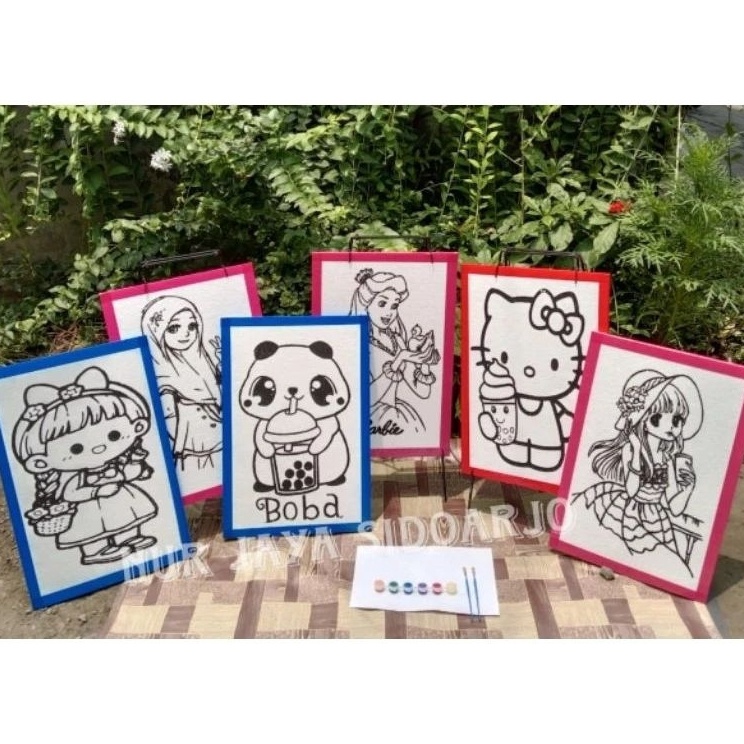 

Harga Terbaik PAKET 6 FOAM LUKIS Styrofoam lukis jumbo list lakban 335x1