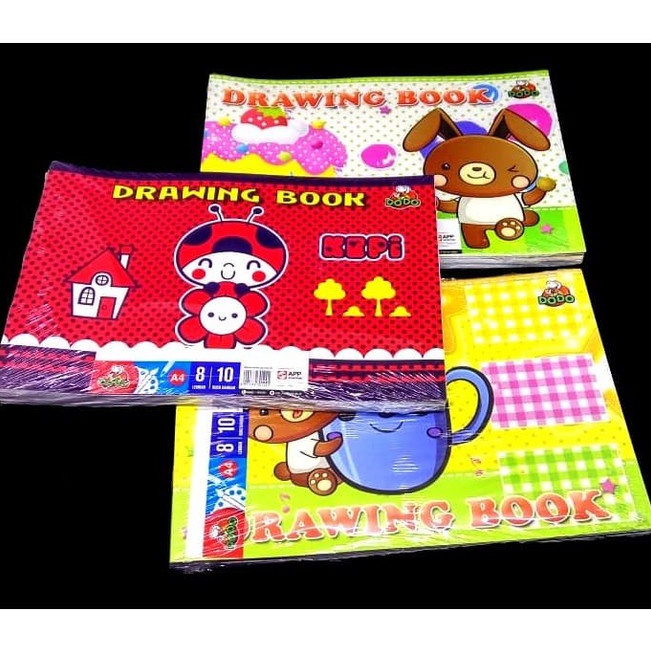 

Dijamin Aman Buku Gambar A4 Dodo 1Pak Isi 1 Buku