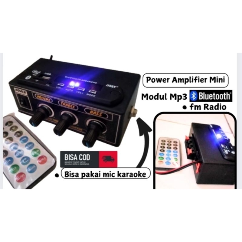 Power Ampli 5volt karaoke bluetooth