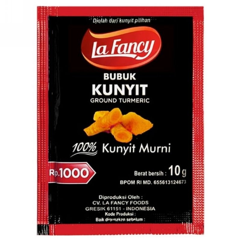 

La Fancy Foods Kunyit Bubuk 100% Murni 10g