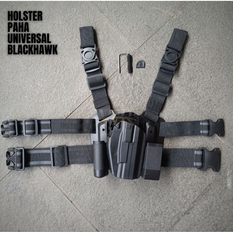 HOLSTER PAHA UNIVERSAL BLACKHAWK