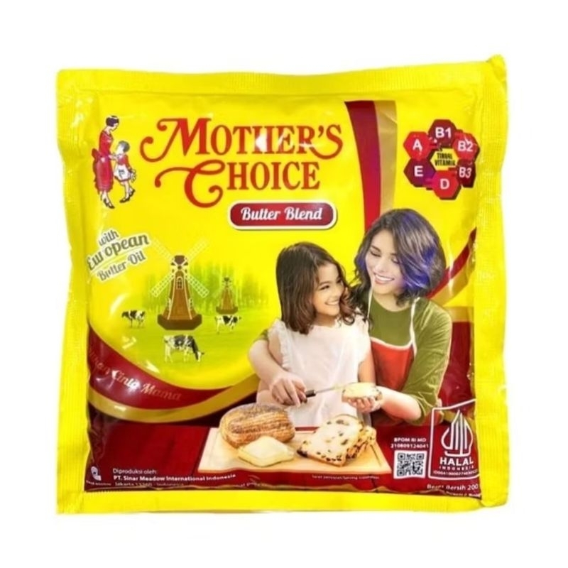 

Mother's Choice Butter Kemasan Saset 200 Gram/Kue Kering/Harum
